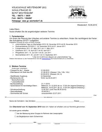 VS Westendorf (GS + THS I)