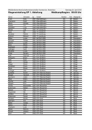 Riegeneinteilung - Kunstturnerverband LU/OW/NW