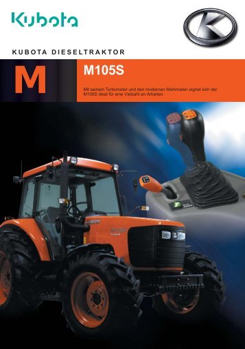 M M105S - Kubota