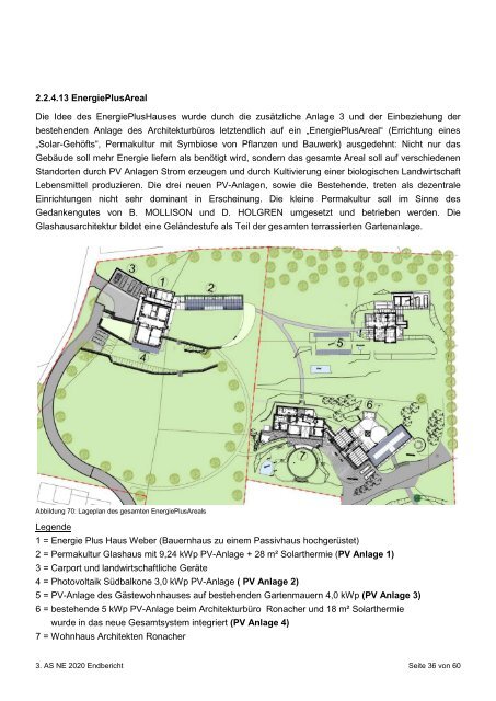 NEUE ENERGIEN 2020 - architekten ronacher ZT GmbH