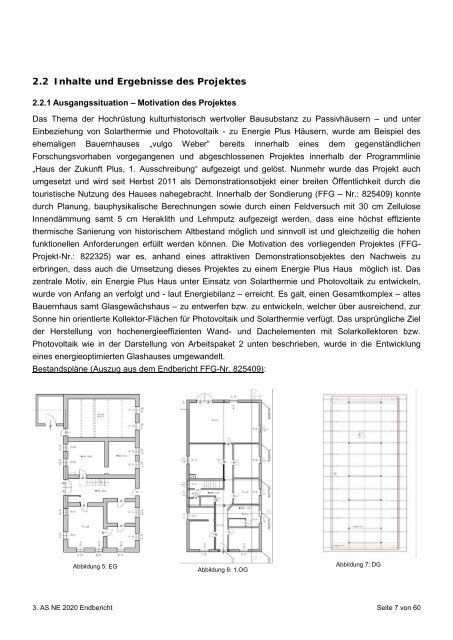 NEUE ENERGIEN 2020 - architekten ronacher ZT GmbH