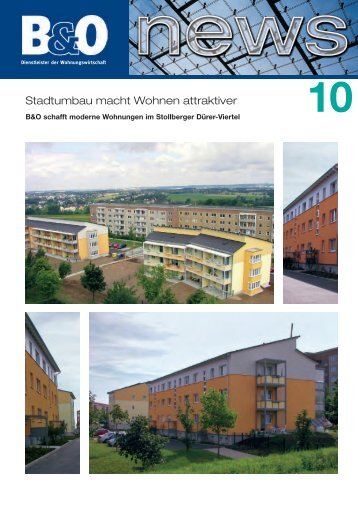 Stadtumbau macht Wohnen attraktiver - B&O - LÃ¶sungen fÃ¼r die ...