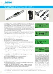 Torque Wrench IQ Wrench Opta - ZEMO Vertriebs GmbH