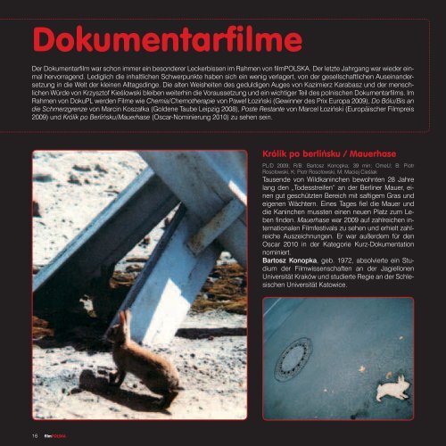 Booklet - Berliner Filmfestivals