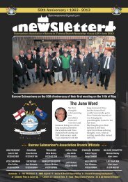 Newsletter - Barrow Submariners Association