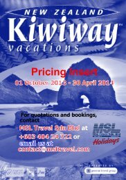 NZ-Kiwiway NEW ZEALAND Price Insert valid ... - msltravel.com