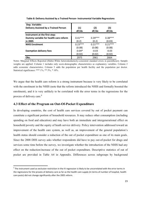 Extending Health Insurance: Effects of the National ... - ResearchGate