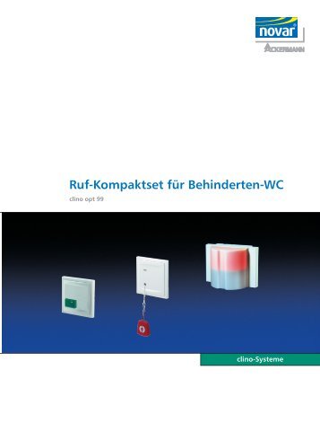 Ruf-Kompaktset für Behinderten-WC