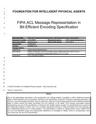 FIPA ACL Message Representation in Bit-efficient Encoding ...