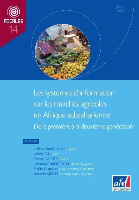 Les systÃ¨mes d'information sur les marchÃ©s agricoles en Afrique ...