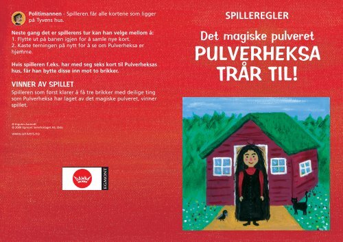 PULVERHEKSA TRÃR TIL! - Egmont Serieforlaget