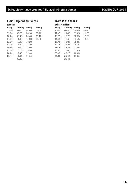 ScaniaCup2014-program