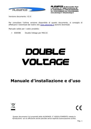 Double voltage - 8Fly.It