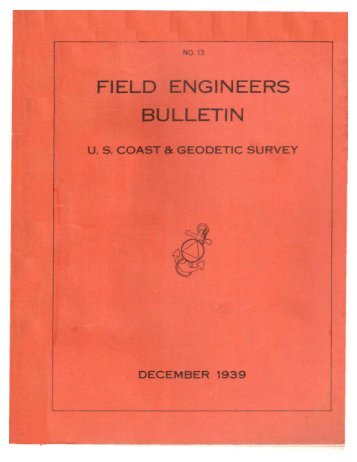 December 1939 (Index to All) - The Hydrographic Society of America