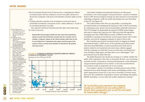 Better than growth - Australian Conservation Foundation