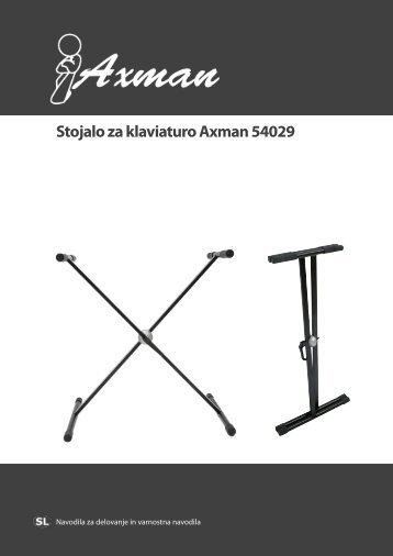 Stojalo za klaviaturo Axman 54029