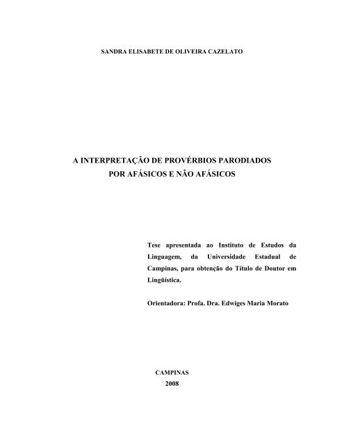 Interpretaa A O De Prova C Rbios Parodiados Por Afa Sicos Iel Unicamp