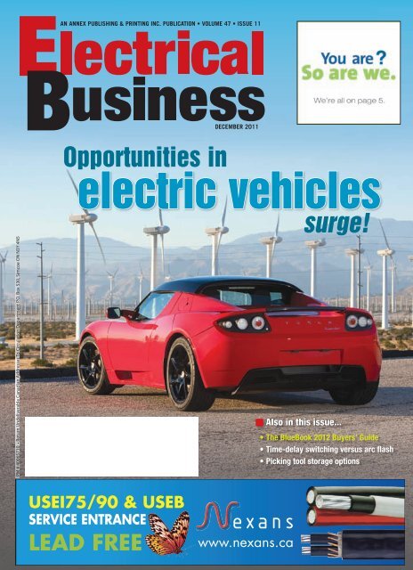 DECEMBER 2011 - Electrical Business Magazine