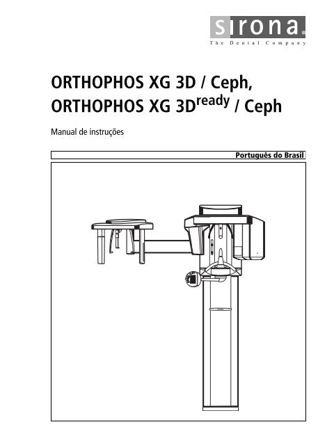 6316546 GBA ORTHOPHOS XG 3D PT-BR.book - Sirona Support
