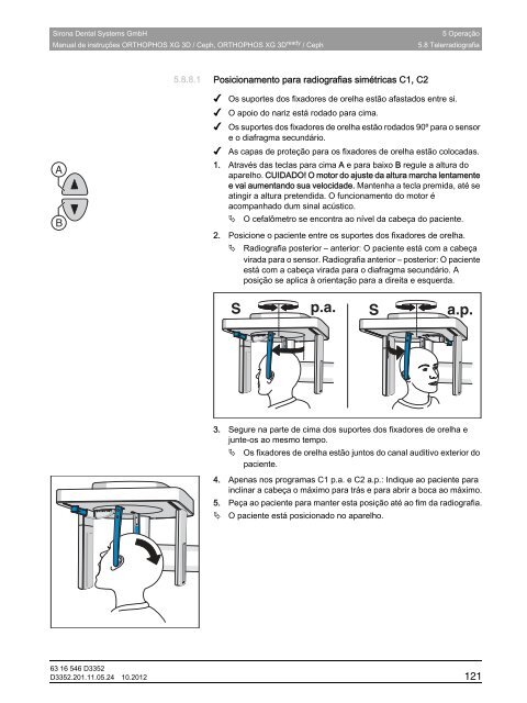 6316546 GBA ORTHOPHOS XG 3D PT-BR.book - Sirona Support