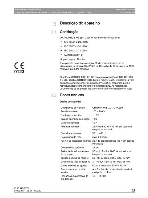 6316546 GBA ORTHOPHOS XG 3D PT-BR.book - Sirona Support