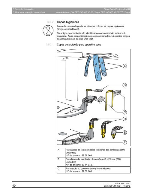 6316546 GBA ORTHOPHOS XG 3D PT-BR.book - Sirona Support