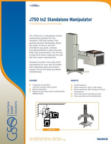 J750 In2 Manipulator Page 1 - Teradyne GSO