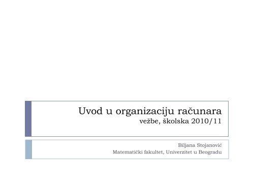 Binarno kodirani dekadni brojevi - Ncd.matf.bg.ac.rs