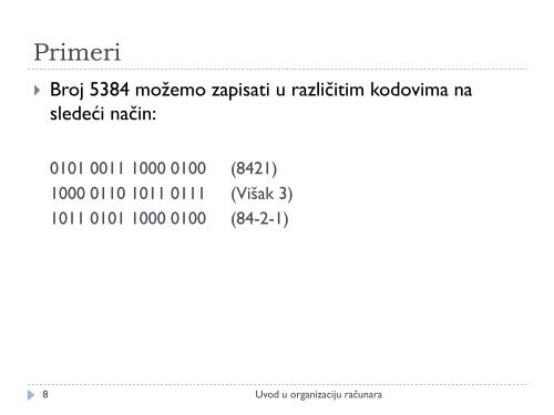 Binarno kodirani dekadni brojevi - Ncd.matf.bg.ac.rs