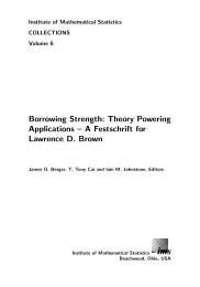 A Festschrift for Lawrence D. Brown - VTeX