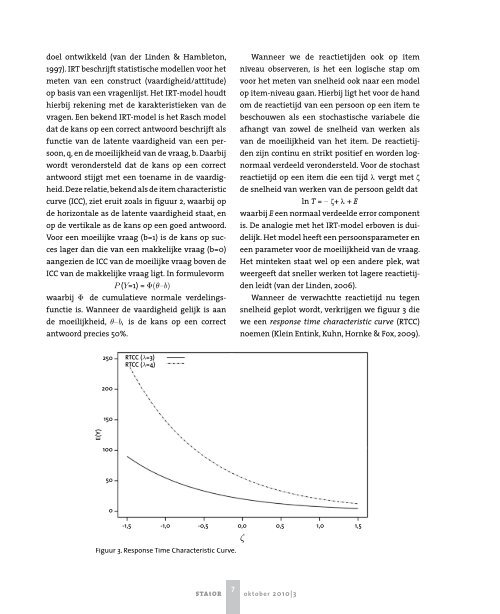 thema TOEPASSINGEN VAN STATISTIEK EN OR IN HET ...