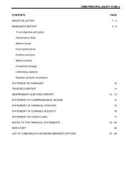 CIMB-PRINCIPAL EQUITY FUND 2 CONTENTS PAGE INVESTOR ...