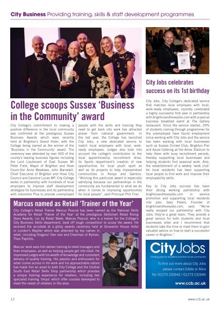 City Times (Winter 2011/12) - City College