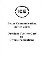 ICE - Genetic Counseling Cultural Competence Toolkit