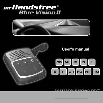 Mr Handsfree Blue Vision II User Manual (.pdf) - ActiveForever