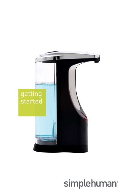 Simplehuman Soap Pump Manual - Ecostore