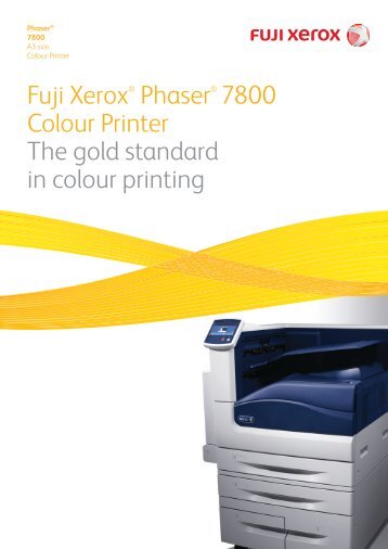 Fuji Xerox Phaser 7800 - Digital Graphic Supplies
