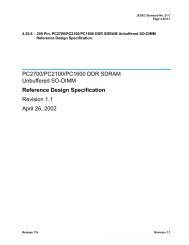 DDR SO-DIMM Specification - Discobolus Designs, Home Page