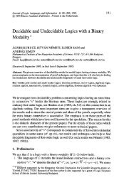 Decidable and undecidable modal logics with a binary modality