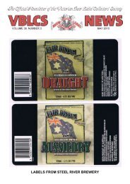 labels from steel river brewery - The Victorian Beer label Collectors ...