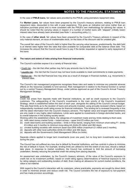 Statement of Accounts 2011/2012 - Blackburn with Darwen Borough ...