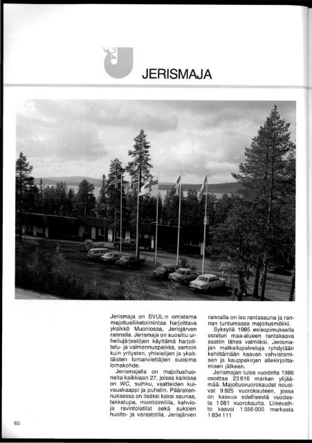 svul:n jÃ¤rjestÃ¶tapahtumia 1986