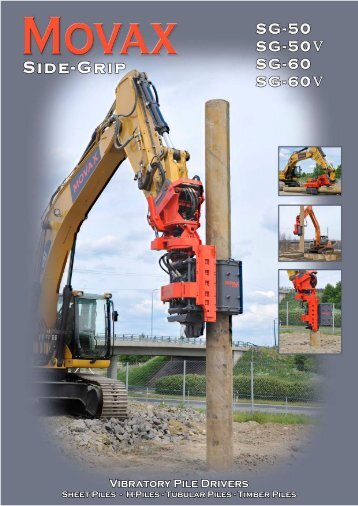 Vibratory Pile Drivers - Movax