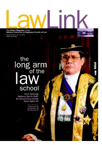 Vol 3 No. 1 January - June 2004 - Faculty of Law