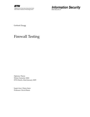 Firewall Testing - Information Security