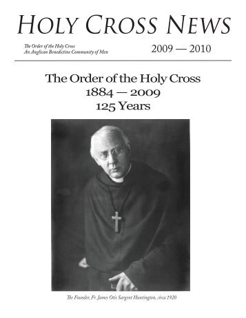 Holy Cross News - Holy Cross Monastery