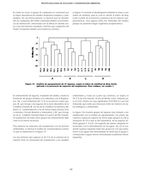 patrones espaciales de la comunidad planctÃ³nica lacustre