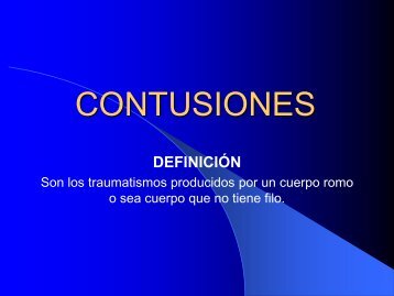 CONTUSIONES - Telmeds.org