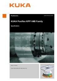 KUKA Posiflex KPF1-MB Family - KUKA Robotics
