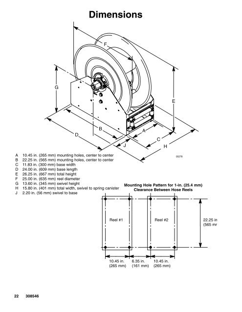 308546S Series 700 Hose Reels, Instructions-Parts ... - Graco Inc.